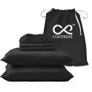 NWT COZYREST 100% Tencel Lyocell King Sheet Set Cooling & Breathable 4PC Luxury